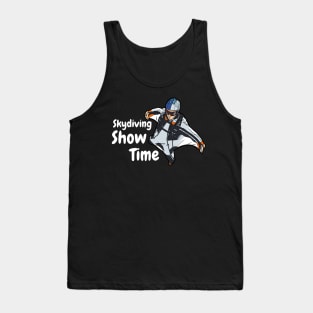 skydiving show time Tank Top